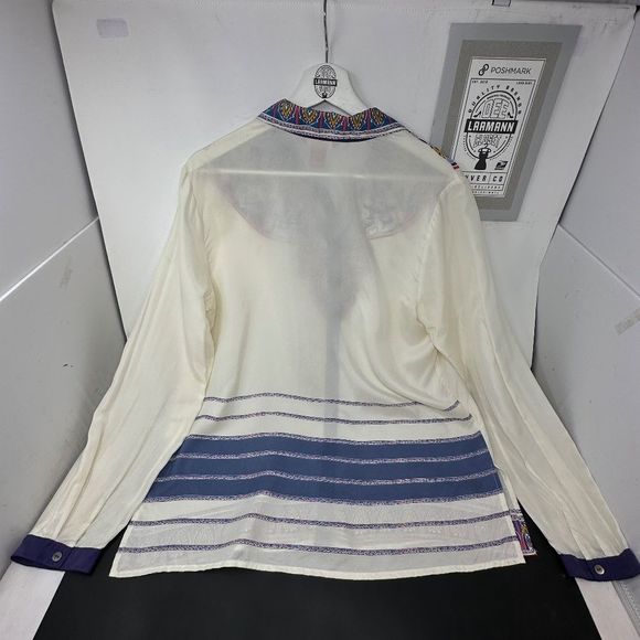 SUNDANCE SILK TOP LONG SLEEVE - Picture 14 of 16